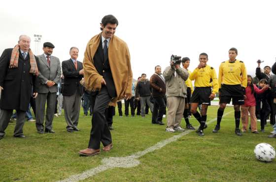Se inauguró el predio futbolístico de la Liga Salteña de Fútbol