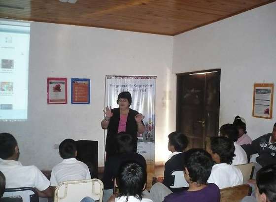 La comunidad de Rivadavia Banda Sur se capacitó en seguridad vial