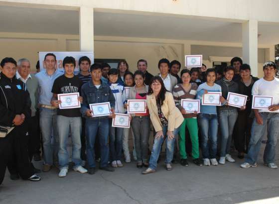 Capacitaron a jóvenes de Rosario de la Frontera para mejorar la empleabilidad