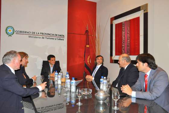 Funcionarios salteños se reunieron con el cónsul general de Francia