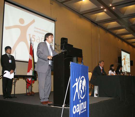 El Gobierno participó en el acto inaugural  del IV Modelo de Naciones Unidas de  OAJNU  