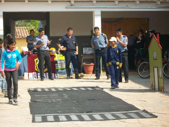 Jornadas de educación vial en Guachipas