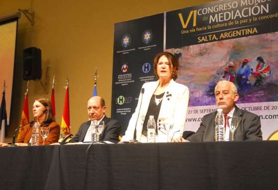 "La mediación es la principal aliada de la justicia", dijo la jueza Elena Highton