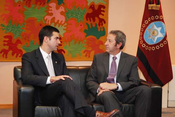Urtubey recibió al Vicepresidente de la Nación