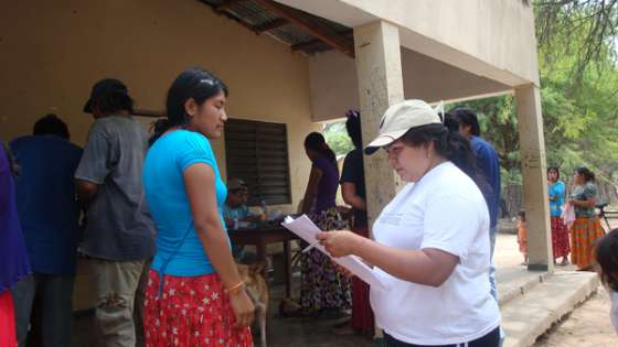 Nuevas acciones en el marco del Censo Socio – Sanitario en Santa Victoria Este