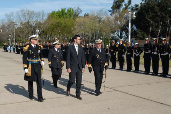 El gobernador Urtubey participó en el acto por el aniversario de la Escuela Naval Militar