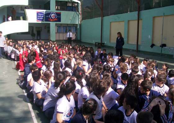 Simulacro de evacuación en Instituto de Educación Integral