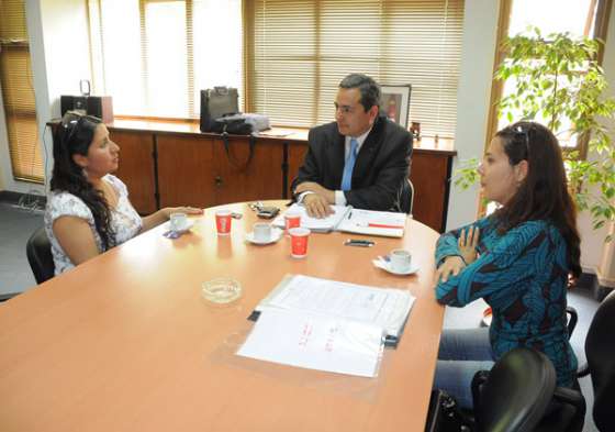 Echazú recibió a miembros de la filial Salta de la Fundación Hemofilia 
