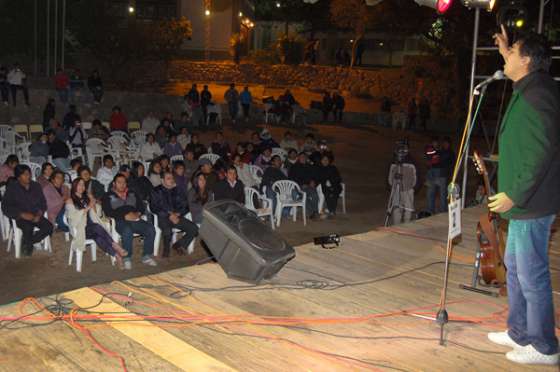 Ximena Saravia Toledo colaboró con festival solidario en Cafayate