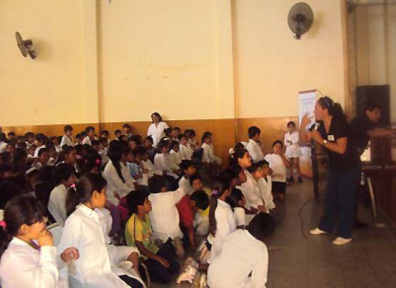 Se capacitó en Seguridad Vial a docentes y alumnos de Aguaray y Salvador Mazza