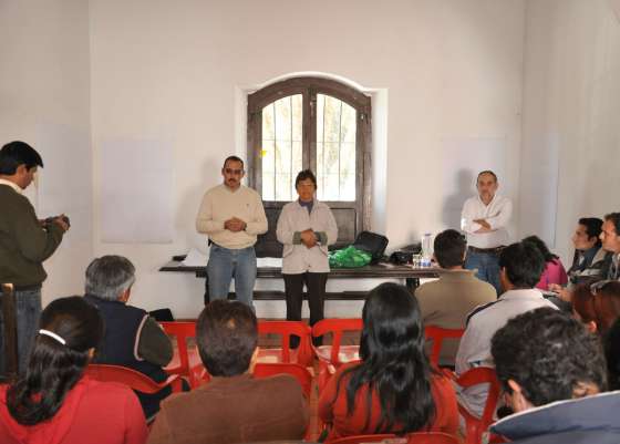 Se desarrollaron talleres de planificación estratégica de comunas de los Valles Calchaquíes