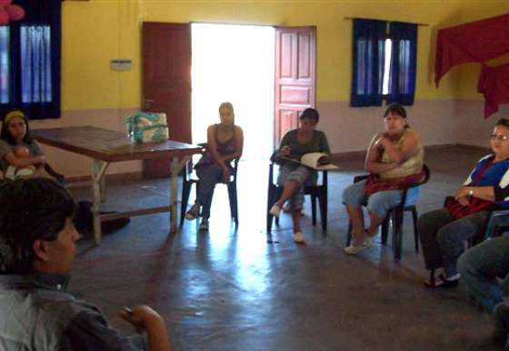 Visitas a usuarios de Aguaray y Santa Victoria Este