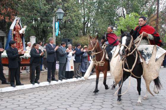 Zottos participó en la fiesta patronal de La Caldera