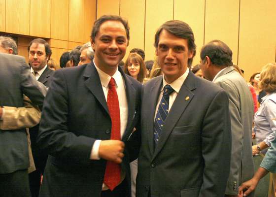 Kosiner asistió a la asunción de nuevas autoridades del Colegio de Abogados