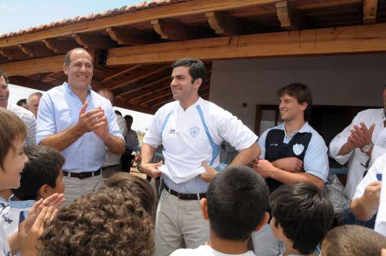 Urtubey inauguró el quincho de Gimnasia y Tiro