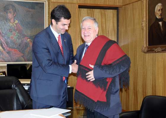 Saludos protocolares del embajador de Israel en Argentina