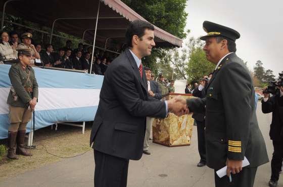 Urtubey participó en la ceremonia de egreso del Curso de Aptitud Especial Antidroga