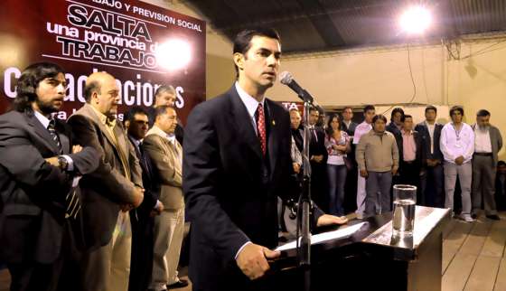 “El crecimiento sólo se puede dar con inclusión social y trabajo digno” dijo el Gobernador