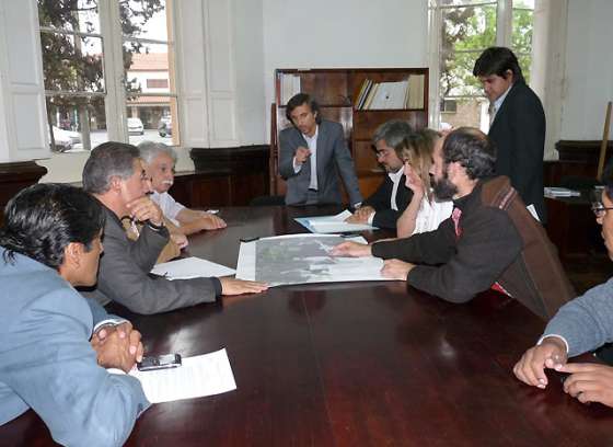 López Sastre se reunió con diputados por la reserva de Pizarro