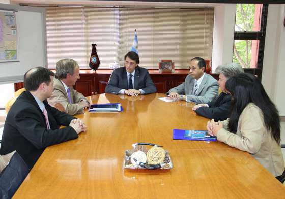 Kosiner recibió a las autoridades de la Asociación de Jóvenes Cristianos