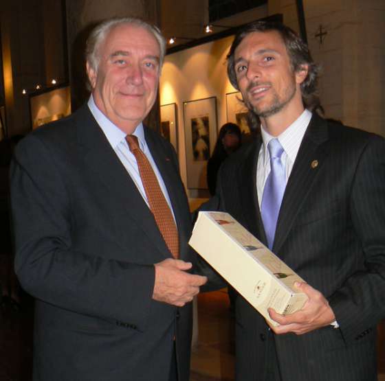 El Ministro de Ambiente se reunió con representantes de la región francesa de Champagne