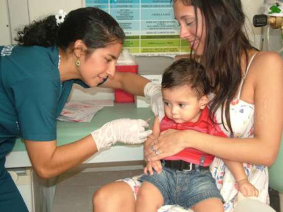 Del 1 al 7 de noviembre: semana de vacunación gratuita contra el sarampión