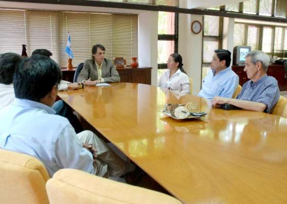 Kosiner se reunió con las nuevas autoridades del Frente Grande