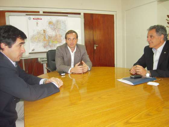 Encuentro con el presidente de la Asociación de la Cadena de la Soja Argentina