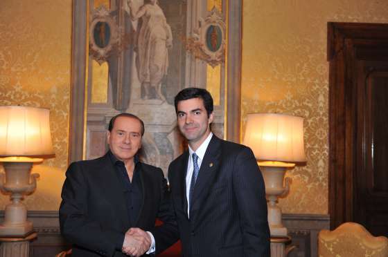 Urtubey y Berlusconi se reunieron en Roma y plantearon una agenda común de trabajo