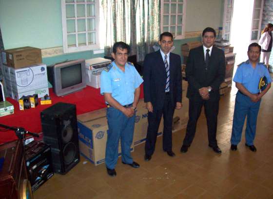 Colchones y equipamiento para el Servicio Penitenciario de Salta