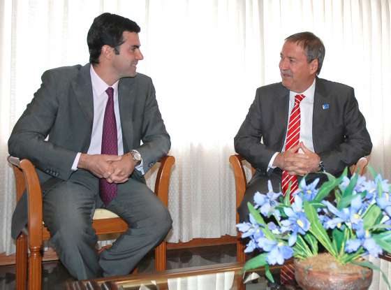 Urtubey recibió al Gobernador de Córdoba Juan Schiaretti