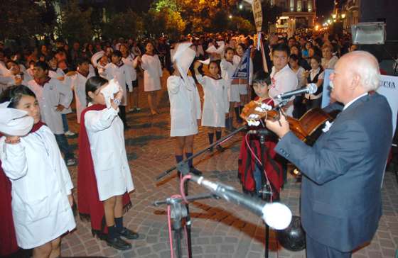 Se festejó el Día de la Tradición en la Plaza 9 de Julio