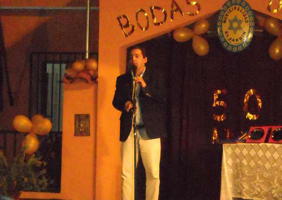 El municipio El Jardín festejó sus bodas de oro 