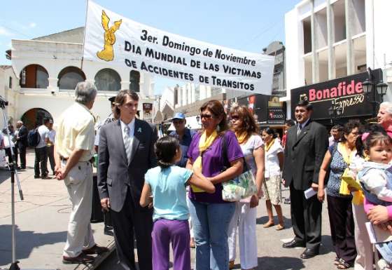 Se recordó en Salta el Día Mundial de las Víctimas en accidentes de tránsito