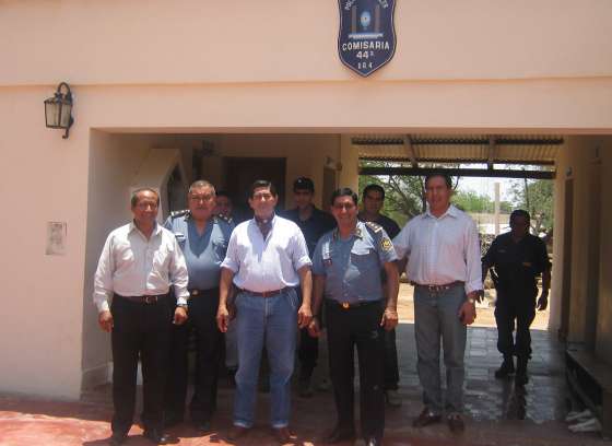 Autoridades de Seguridad recorrieron dependencias del interior