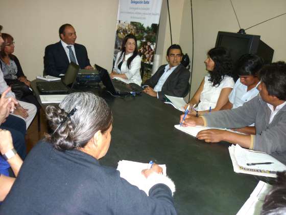 Asesoramiento a microproductores que acceden a líneas de créditos