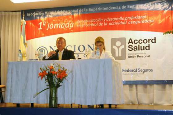 Fortuny participó de la I Jornada de Capacitación y Desarrollo Profesional en el Control de la Actividad Aseguradora