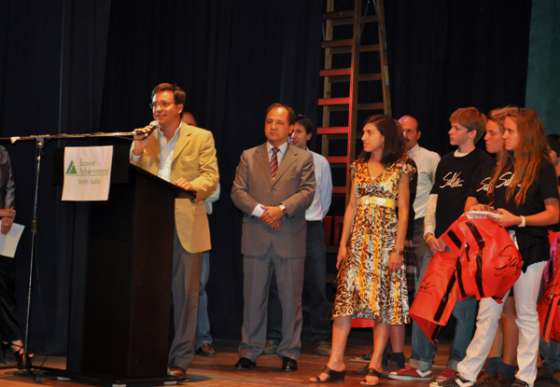 Posadas participó del cierre de actividades de la Fundación Junior Achivement