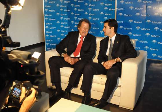 El Gobernador agradeció el acompañamiento del Banco Macro