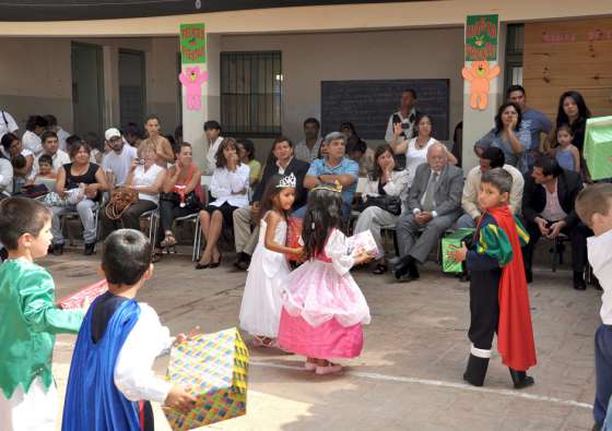 El cierre lectivo del nivel inicial se hizo desde Vaqueros