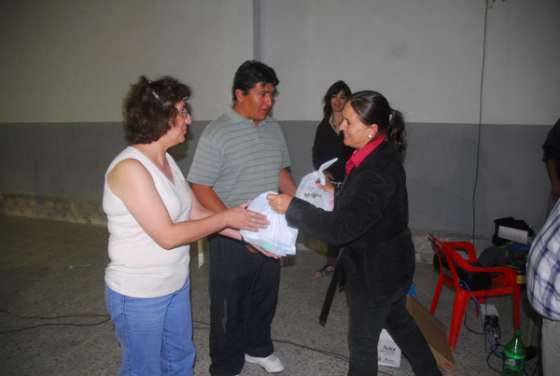 Ministerio de Justicia y mediadores comunitarios entregaron donaciones al Colegio Secundario de Seclantas