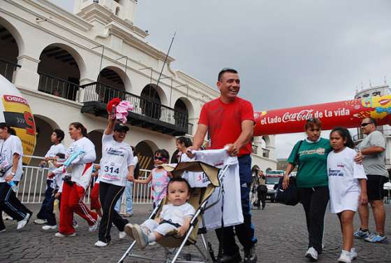 Más de 500 personas participaron en la primera maratón por la seguridad vial 