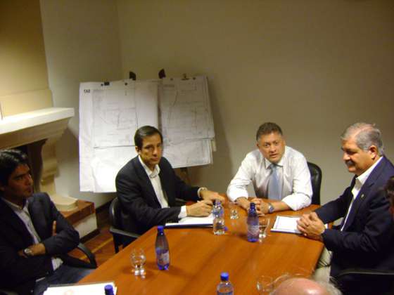 Mastrandrea se reunió con autoridades de la Sociedad Rural Salteña