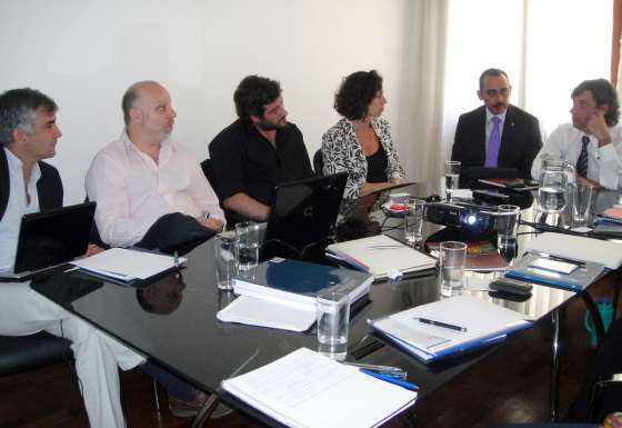 Reunión para coordinar el Plan Estratégico Territorial nacional 