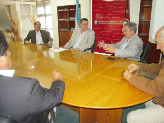 La nueva comisión directiva la Rural fue recibida por el ministro Loutaif