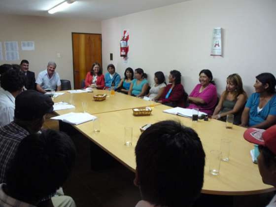 La ministra de Justicia se reunió con miembros de la comunidad de Las Pailas