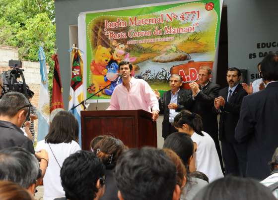 Urtubey destacó la vocación de los docentes en la inauguración de la sede de ADP en Metán