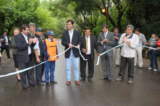Se inauguró obras de infraestructura urbana en el municipio La Caldera