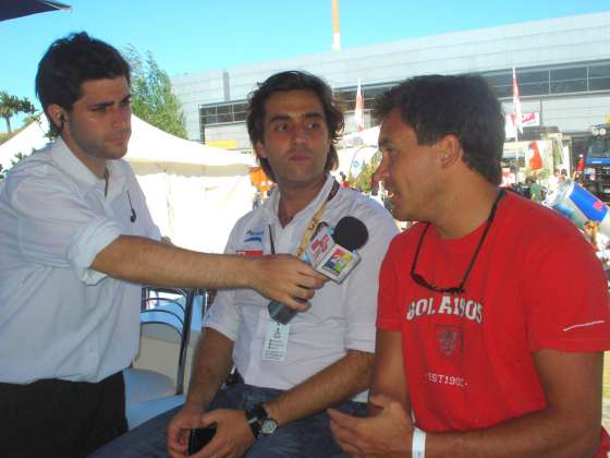 El ministro Posadas participó de la largada del Rally Dakar 