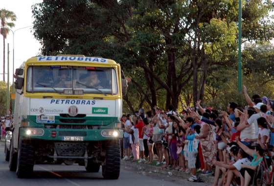 Pasión y emoción en plena ciudad con el Dakar 